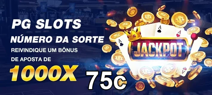 Jogador acessa bônus de até 1000x no 75c.