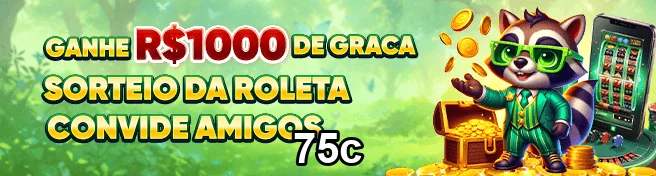 Imagem promocional do cassino online 75c com coelho e prêmios.