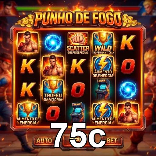 Tela do jogo Puño de Fogo disponível em 75c para acesso VIP.